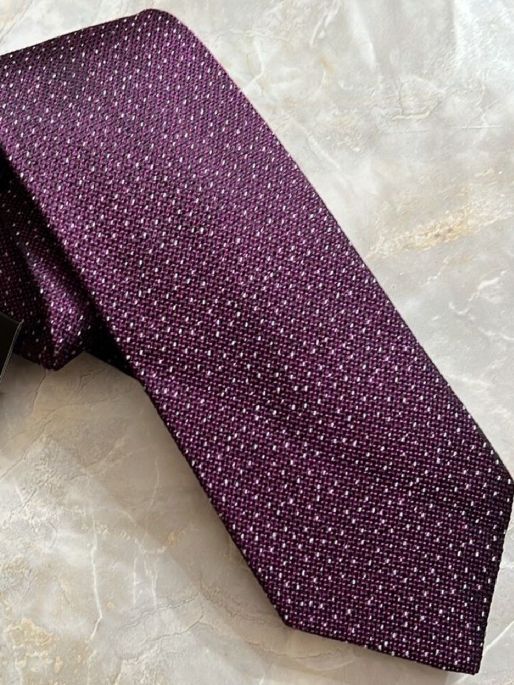 Murano Purple Silk Men's Tie